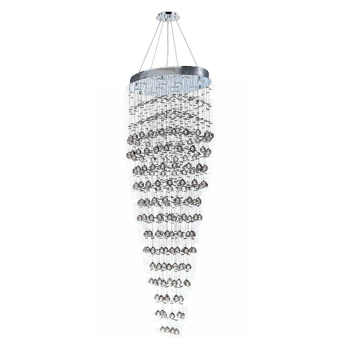 Worldwide Icicle W83229C28 Chandelier Light - Polished Chrome