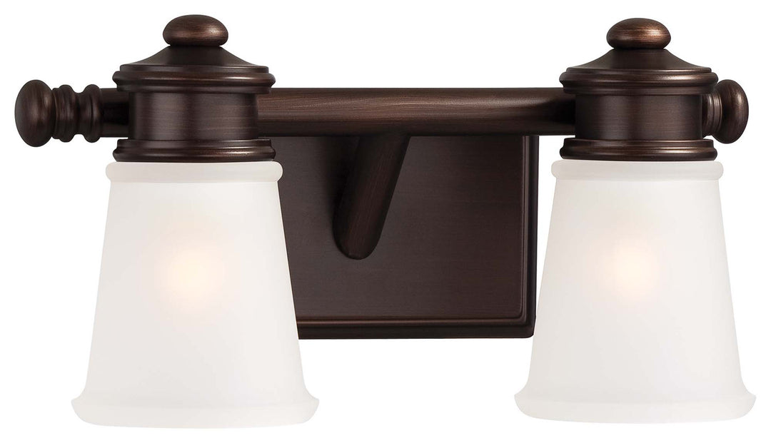 Minka-Lavery 4532-267B Bath Vanity Light 14 in. wide - Dark Brushed Bronze (Painted)