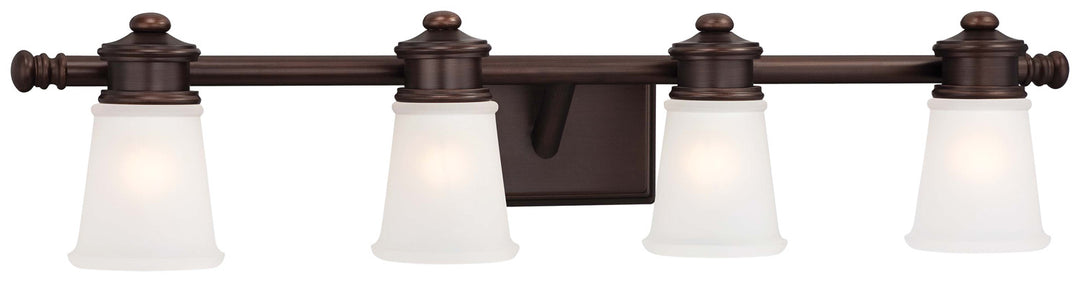 Minka-Lavery 4534-267B Bath Vanity Light 32 in. wide - Dark Brushed Bronze (Painted)