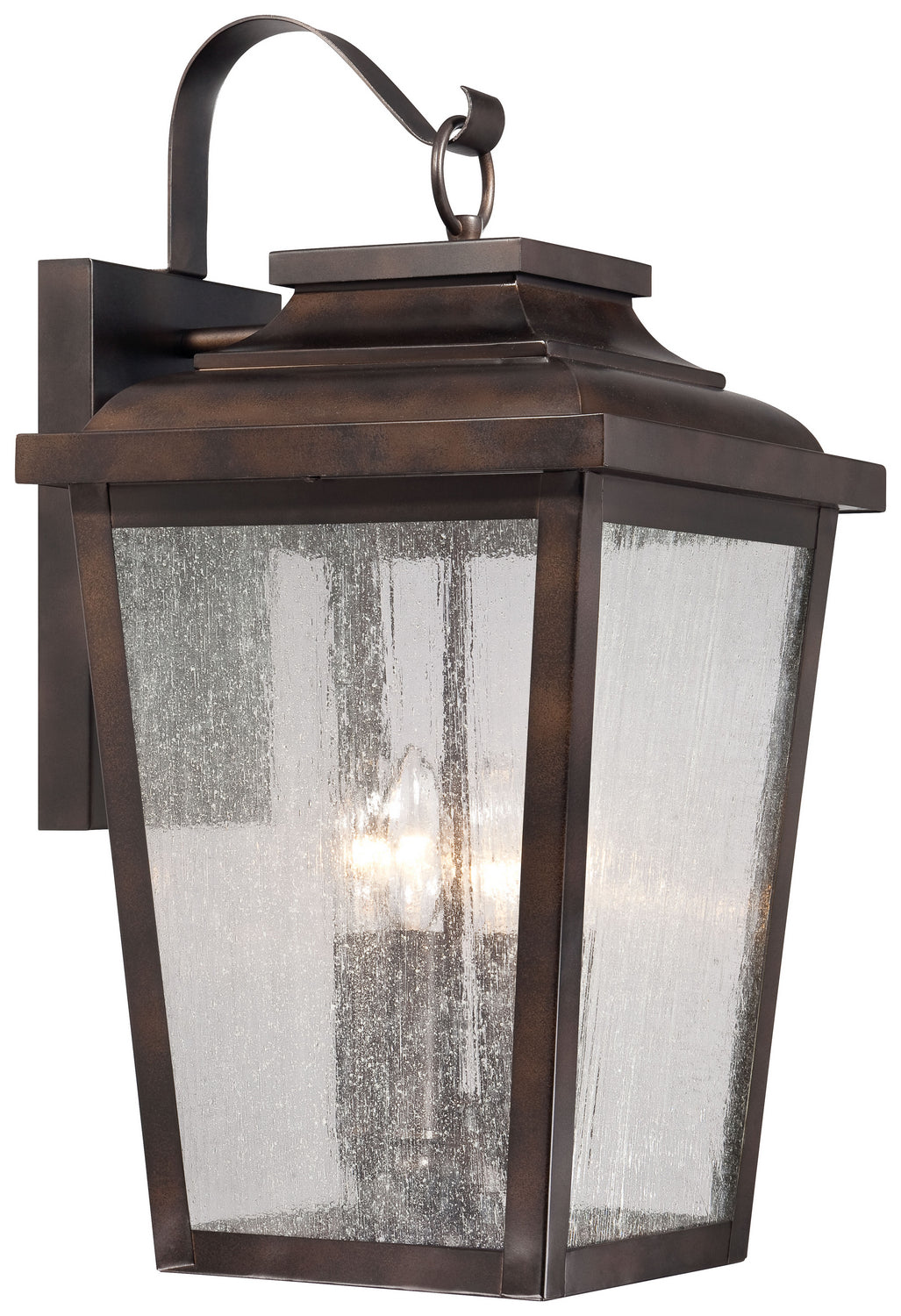 Minka-Lavery Lighting 72173-189 Irvington Manor Four Light Wall Mount Outdoor Bronze / Dark