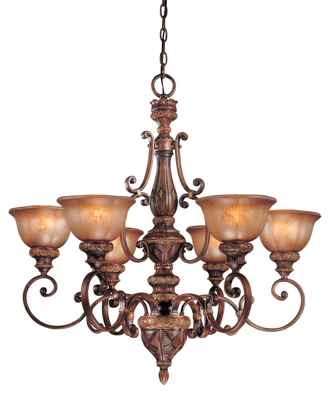 Minka-Lavery Illuminati 1356-177 Chandelier Light - Illuminati Bronze