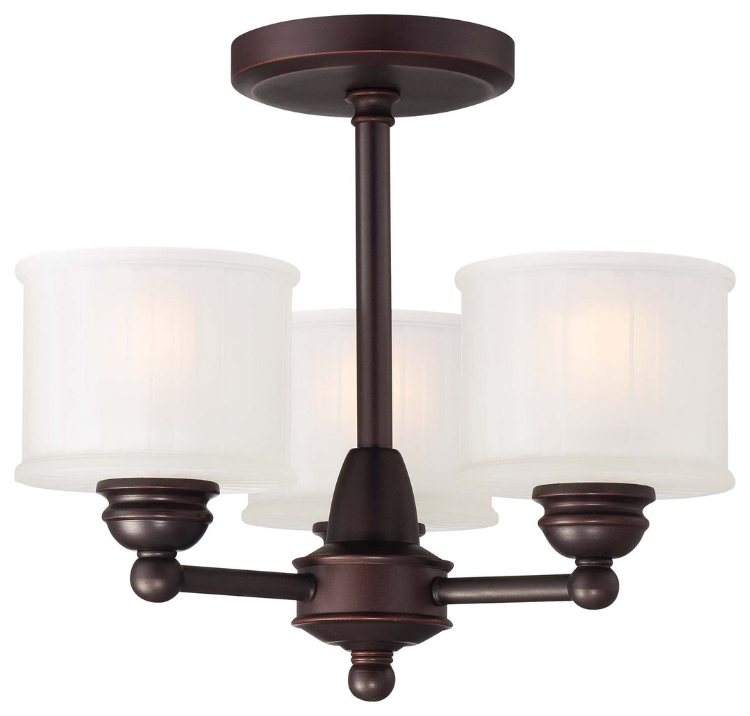 Minka-Lavery 1730 Series 1738-167 Ceiling Light - Lathan Bronze