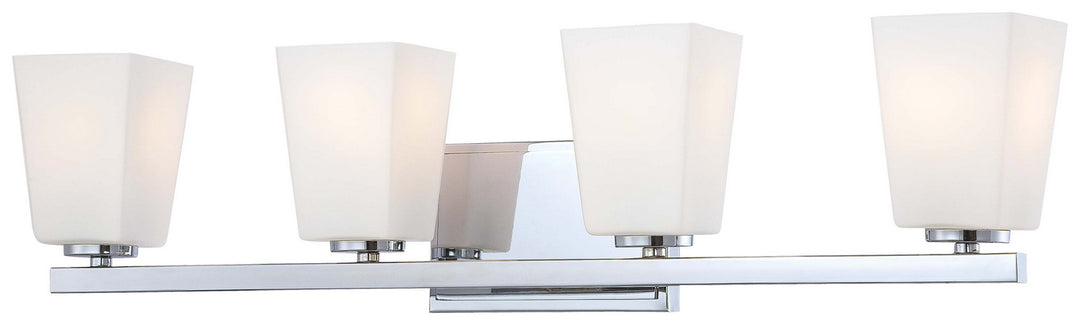 Minka-Lavery City Square 6544-77 Bath Vanity Light 30 in. wide - Chrome