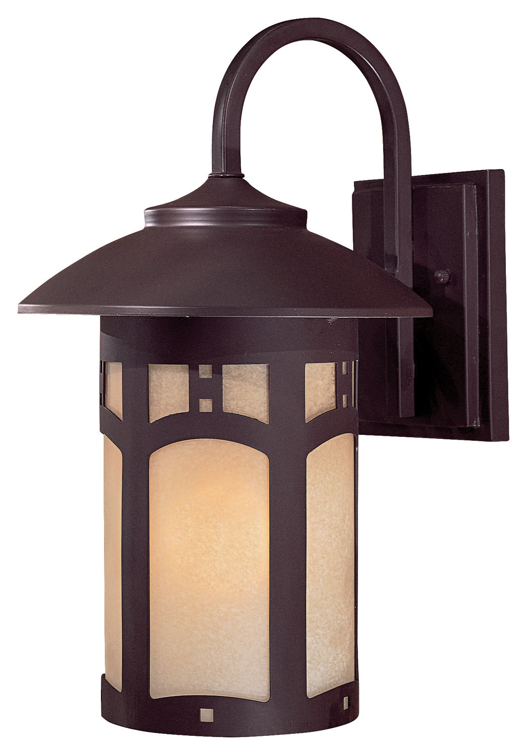 Minka-Lavery Lighting 8722-A615B Harveston Manor One Light Wall Mount Outdoor Bronze / Dark