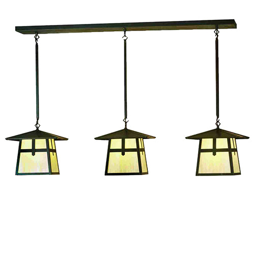 Meyda Tiffany Stillwater 51783 Pendant Light - Craftsman Brown