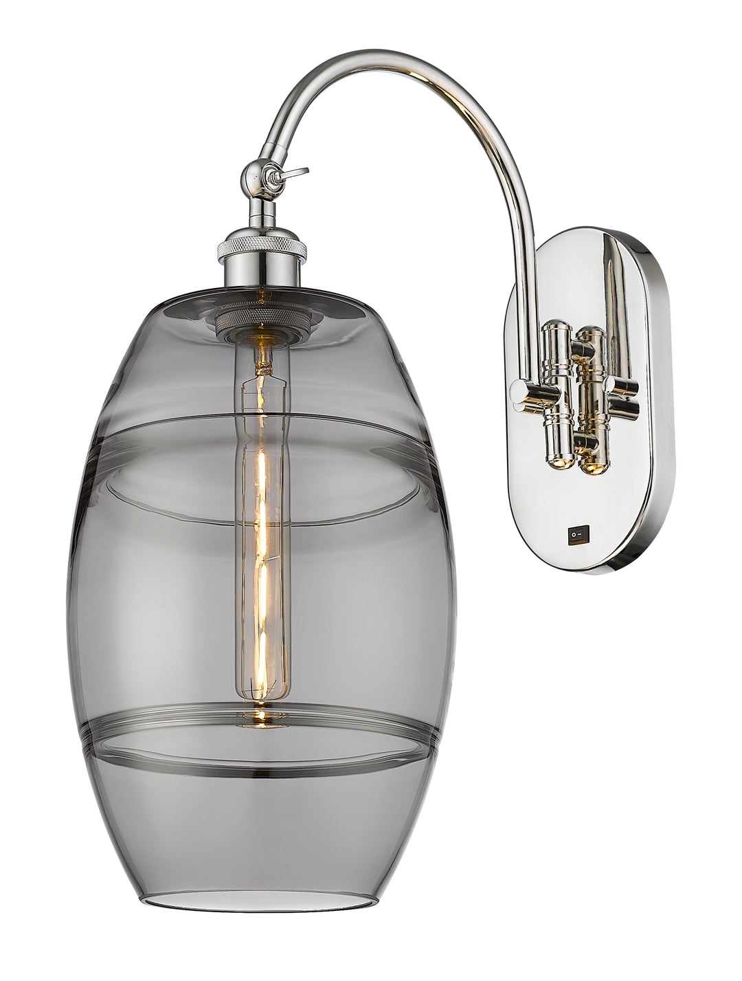 Innovations Ballston 518-1W-PN-G557-8SM Wall Sconce Light - Polished Nickel