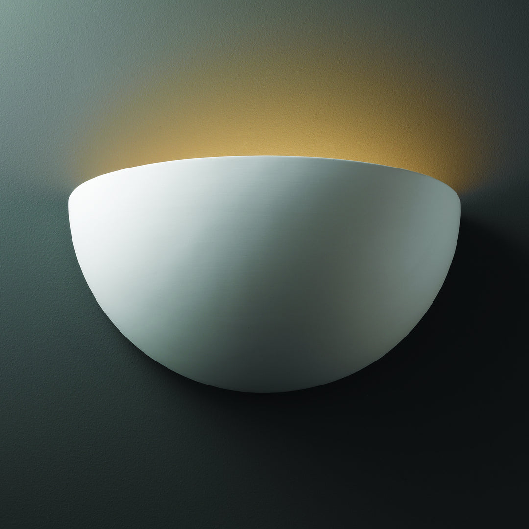 Justice Designs Ambiance CER-1100-BIS Wall Light - Bisque
