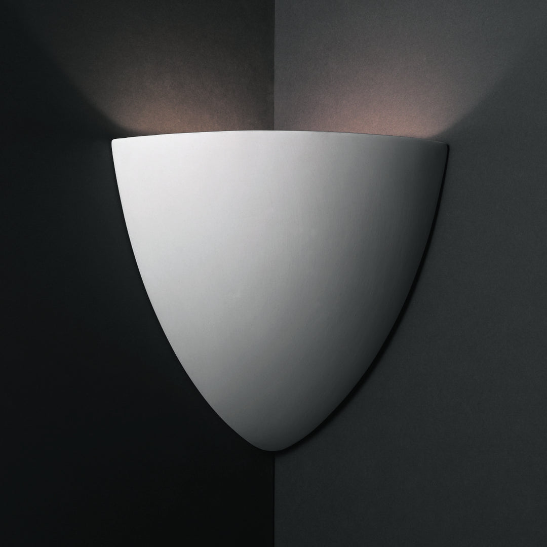 Justice Designs Ambiance CER-1870-BIS Wall Light - Bisque