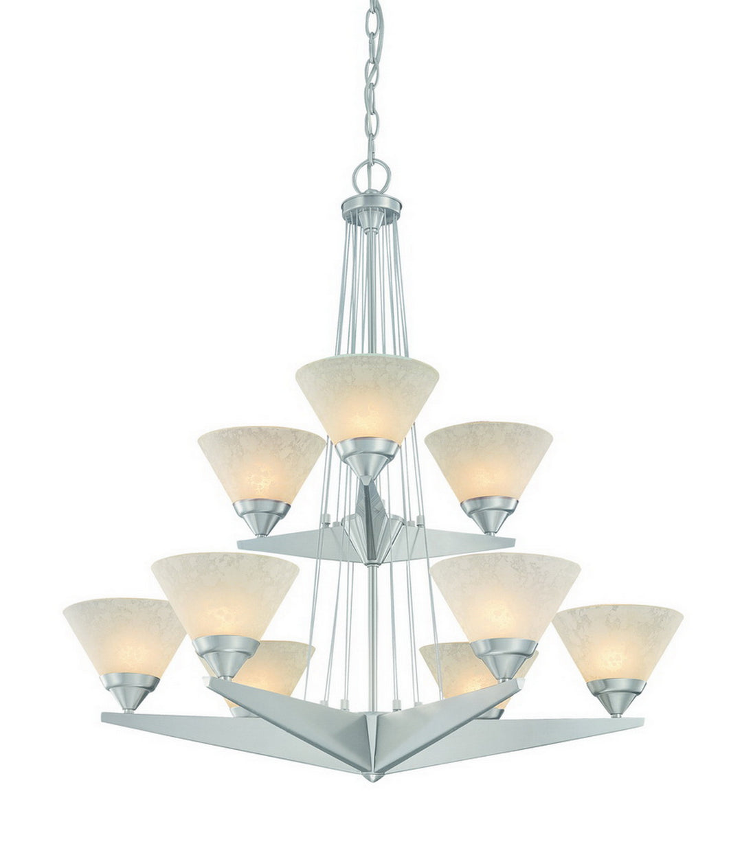 Dolan Designs Avanti 2652-09 Chandelier Light - Satin Nickel