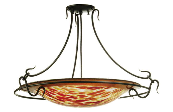 Meyda Tiffany Metro Fusion 51885 Ceiling Light - Rust