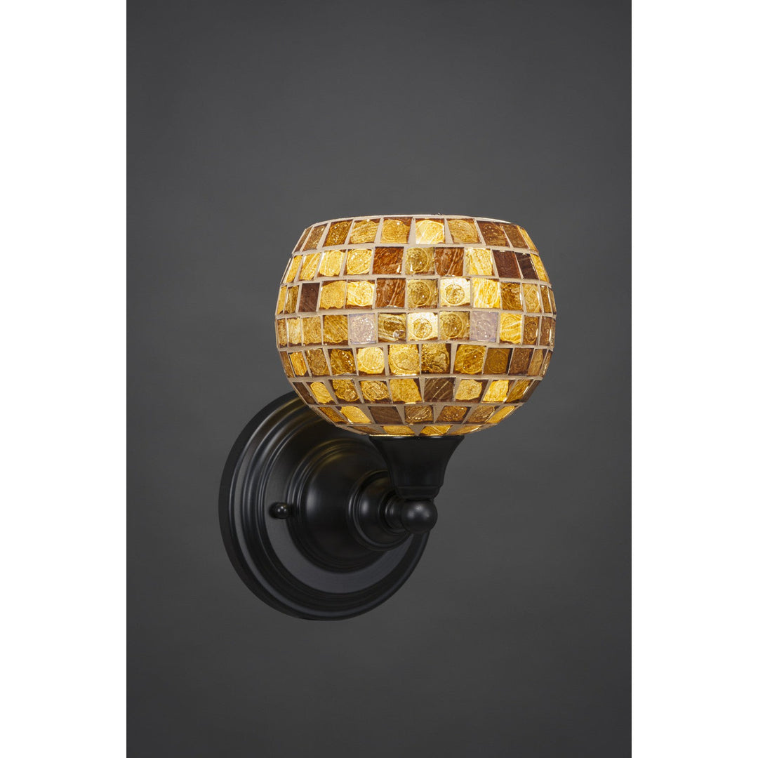 Toltec Any 40-mb-402 Wall Sconce Light - Matte Black