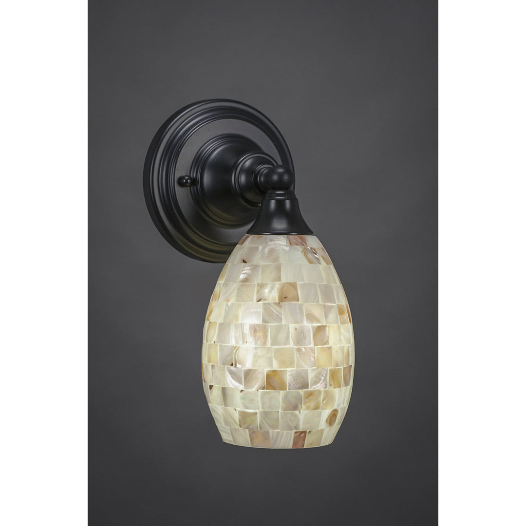 Toltec Any 40-mb-406 Wall Sconce Light - Matte Black
