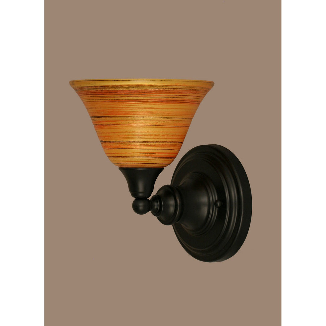 Toltec Any 40-mb-454 Wall Sconce Light - Matte Black