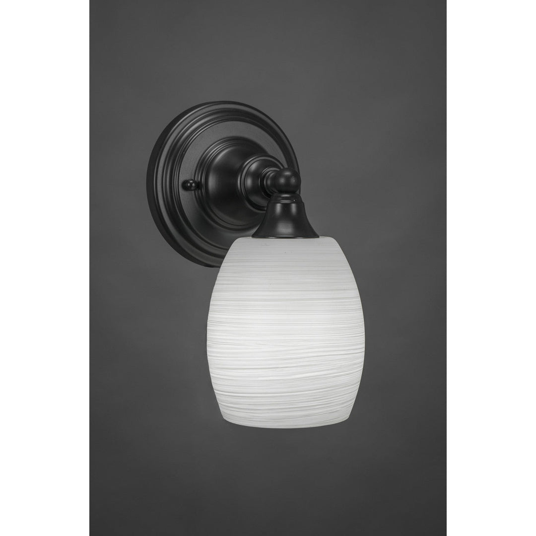 Toltec Any 40-mb-615 Wall Sconce Light - Matte Black
