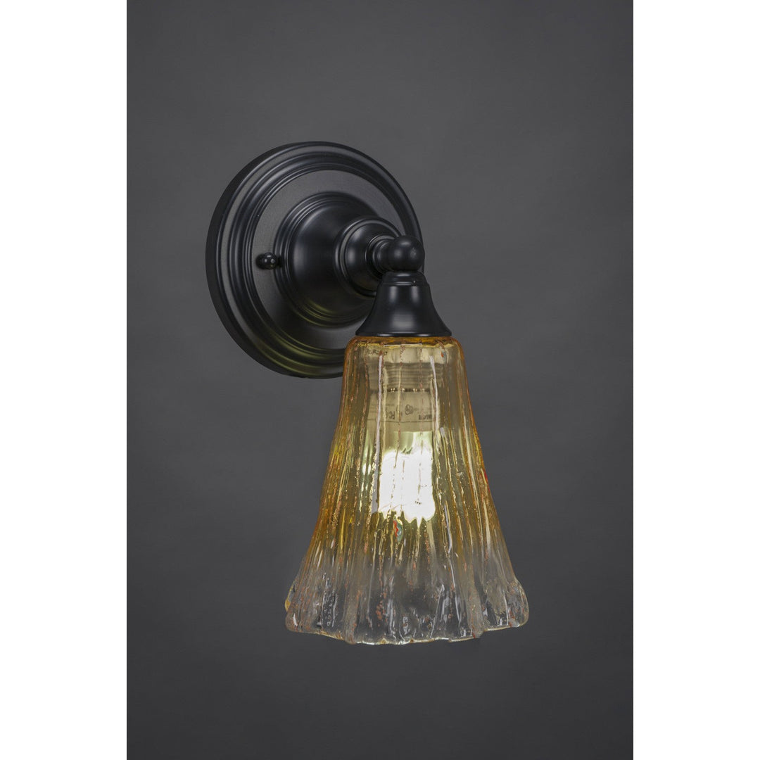 Toltec Any 40-mb-724 Wall Sconce Light - Matte Black