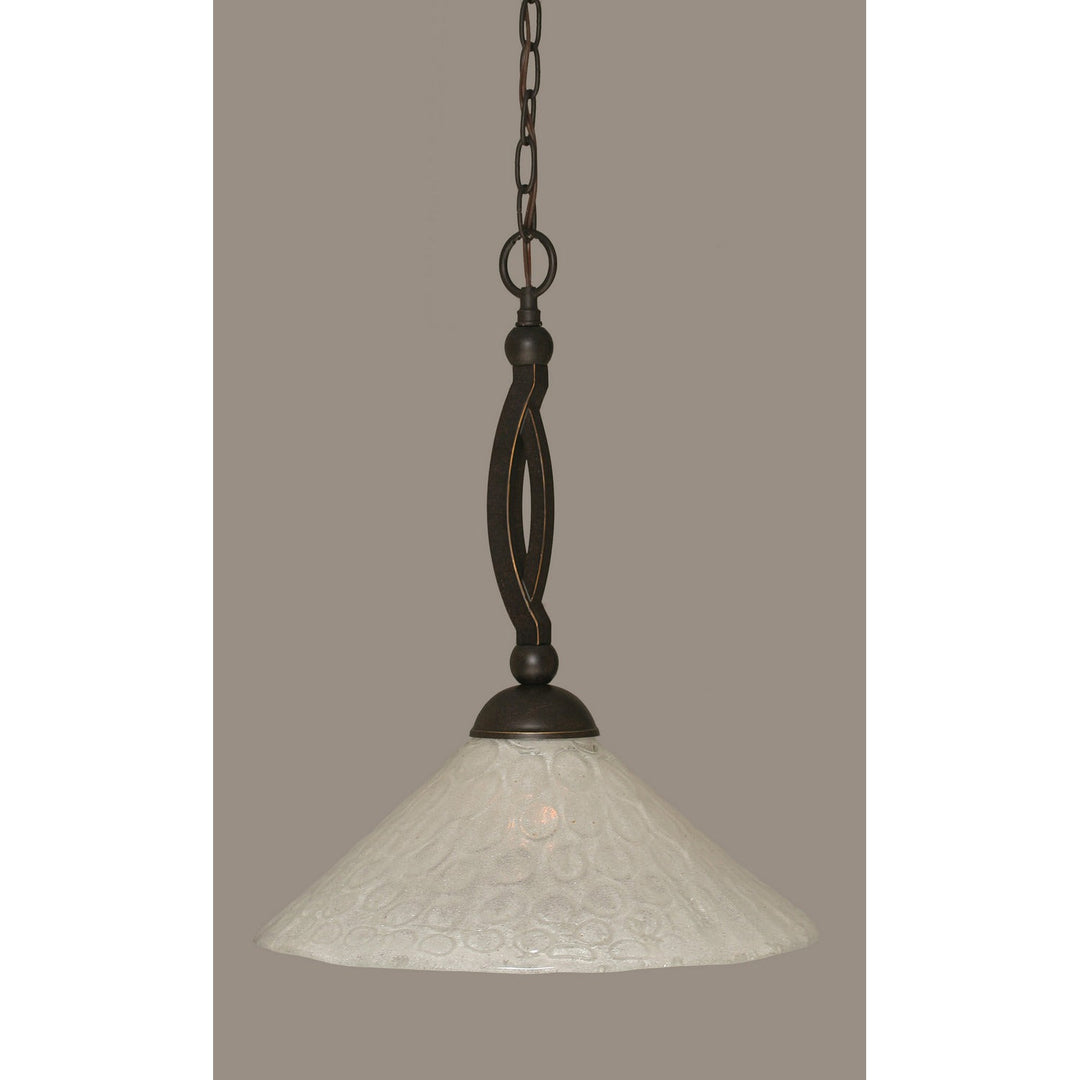 Toltec Bow 271-dg-411 Pendant Light - Dark Granite