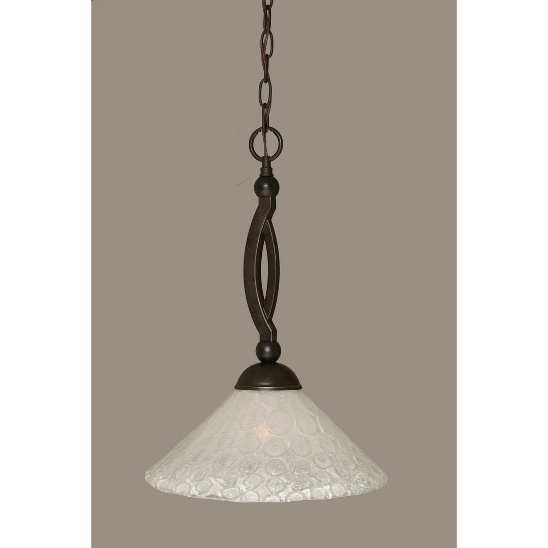Toltec Bow 271-dg-441 Pendant Light - Dark Granite