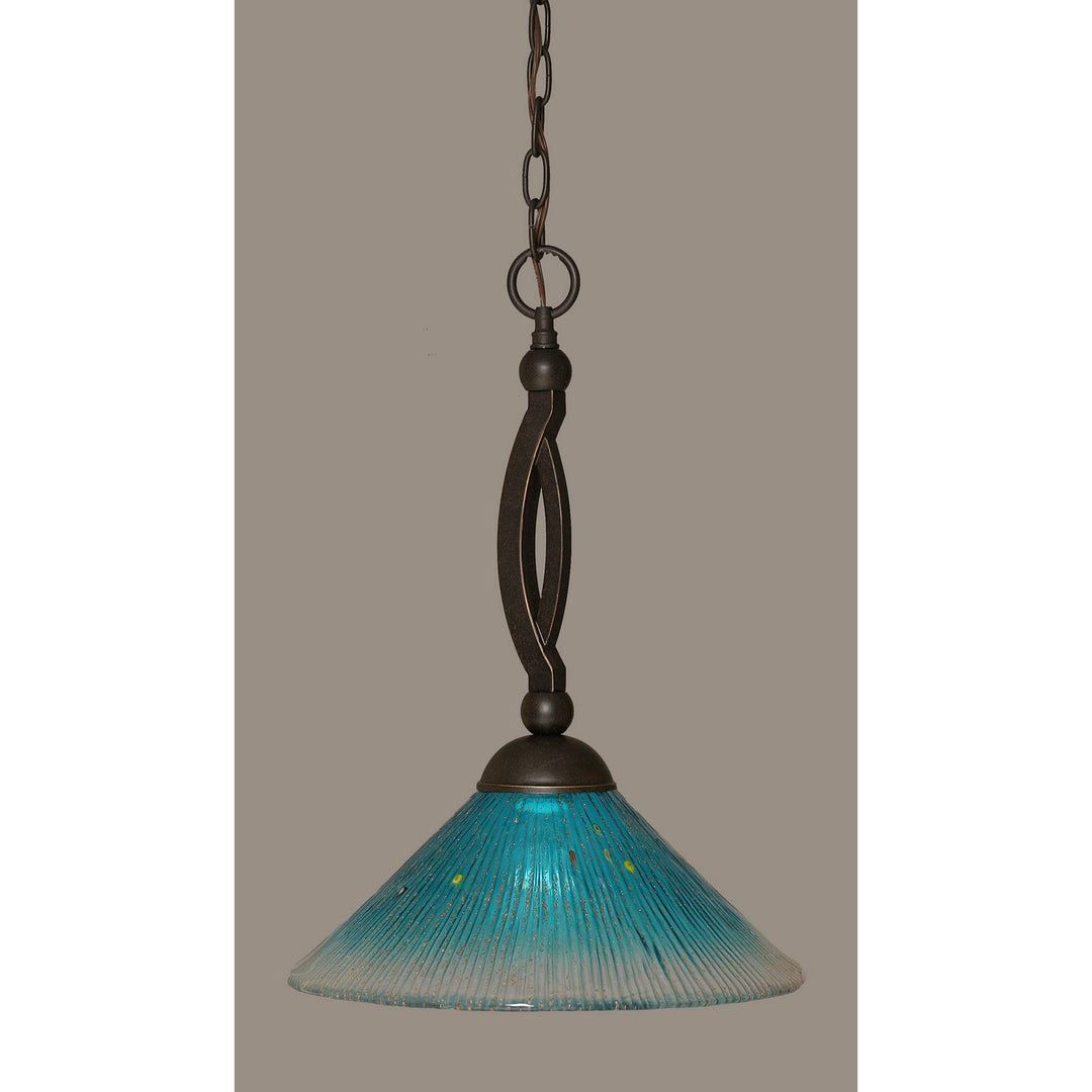 Toltec Bow 271-dg-448 Pendant Light - Dark Granite