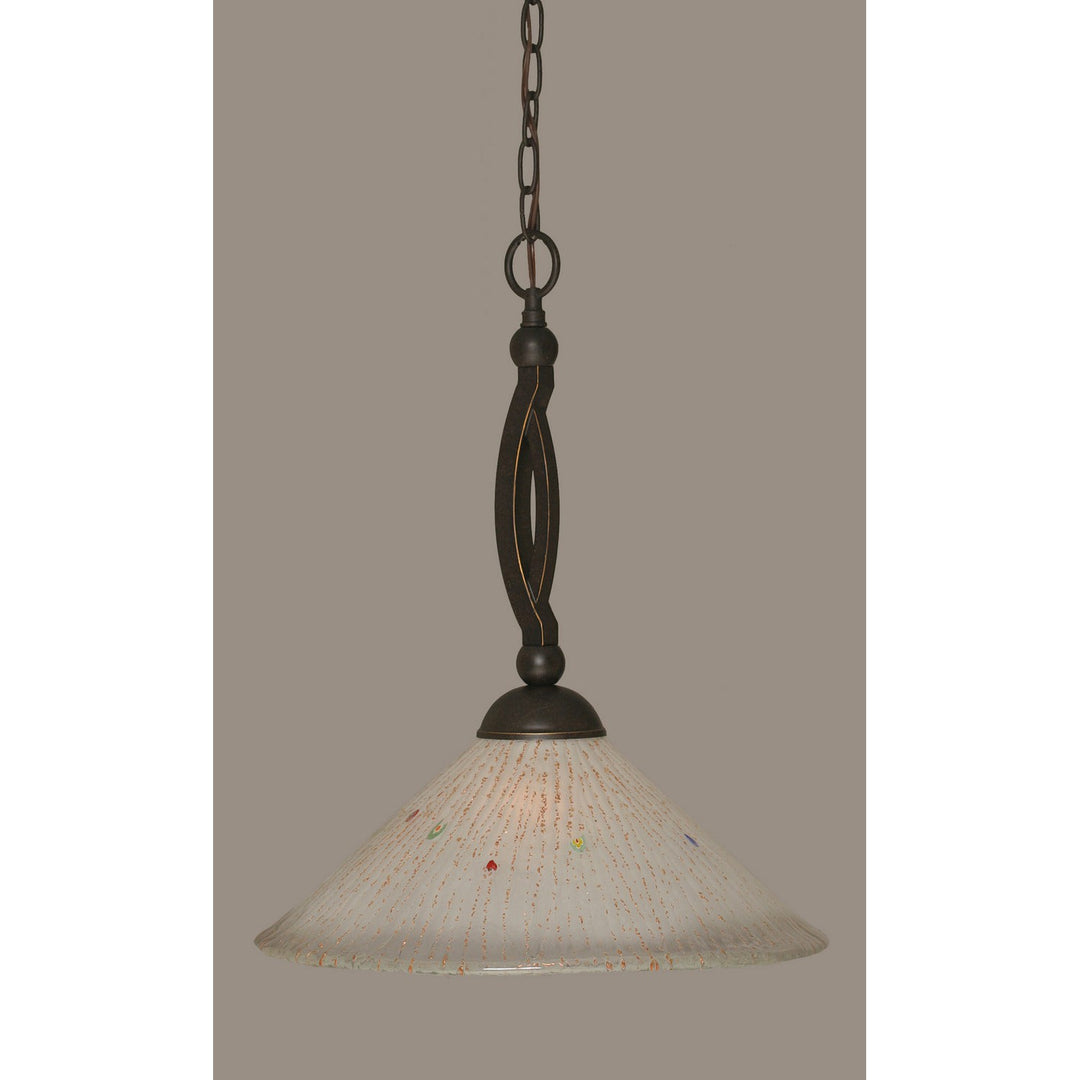 Toltec Bow 271-dg-711 Pendant Light - Dark Granite