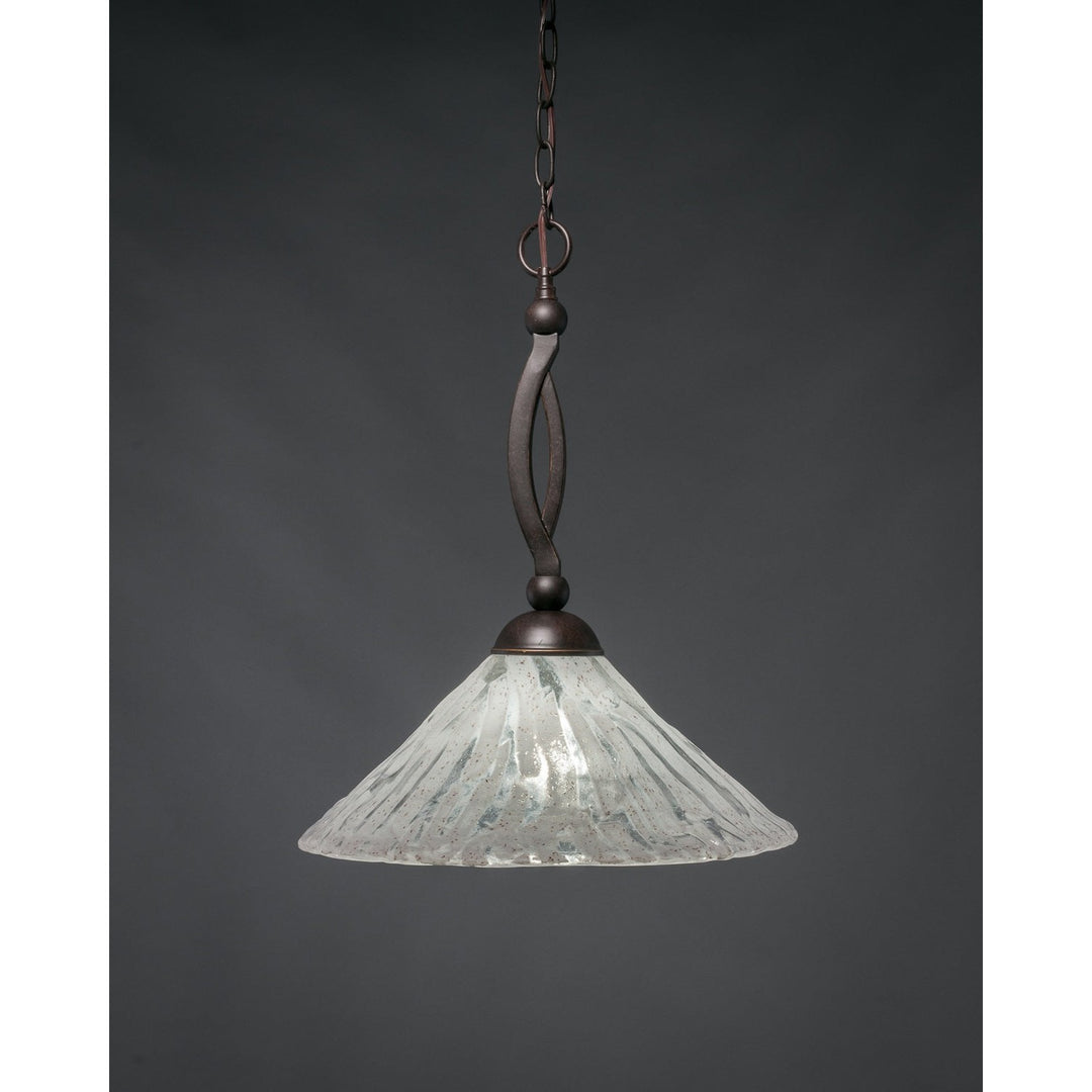 Toltec Bow 271-dg-719 Pendant Light - Dark Granite