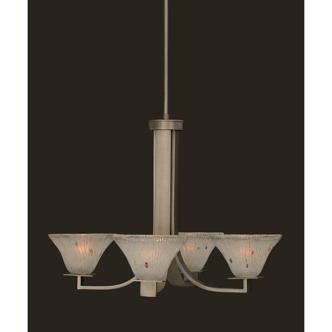 Toltec Apollo 574-gp-751 Chandelier Light - Graphite