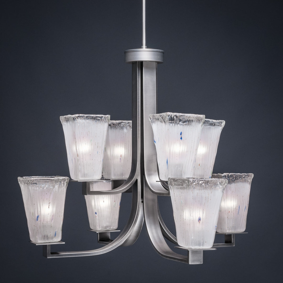 Toltec Apollo 578-gp-631 Chandelier Light - Graphite