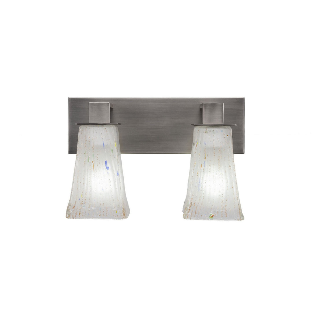 Toltec Apollo 582-gp-631 Bath Vanity Light 14 in. wide - Graphite