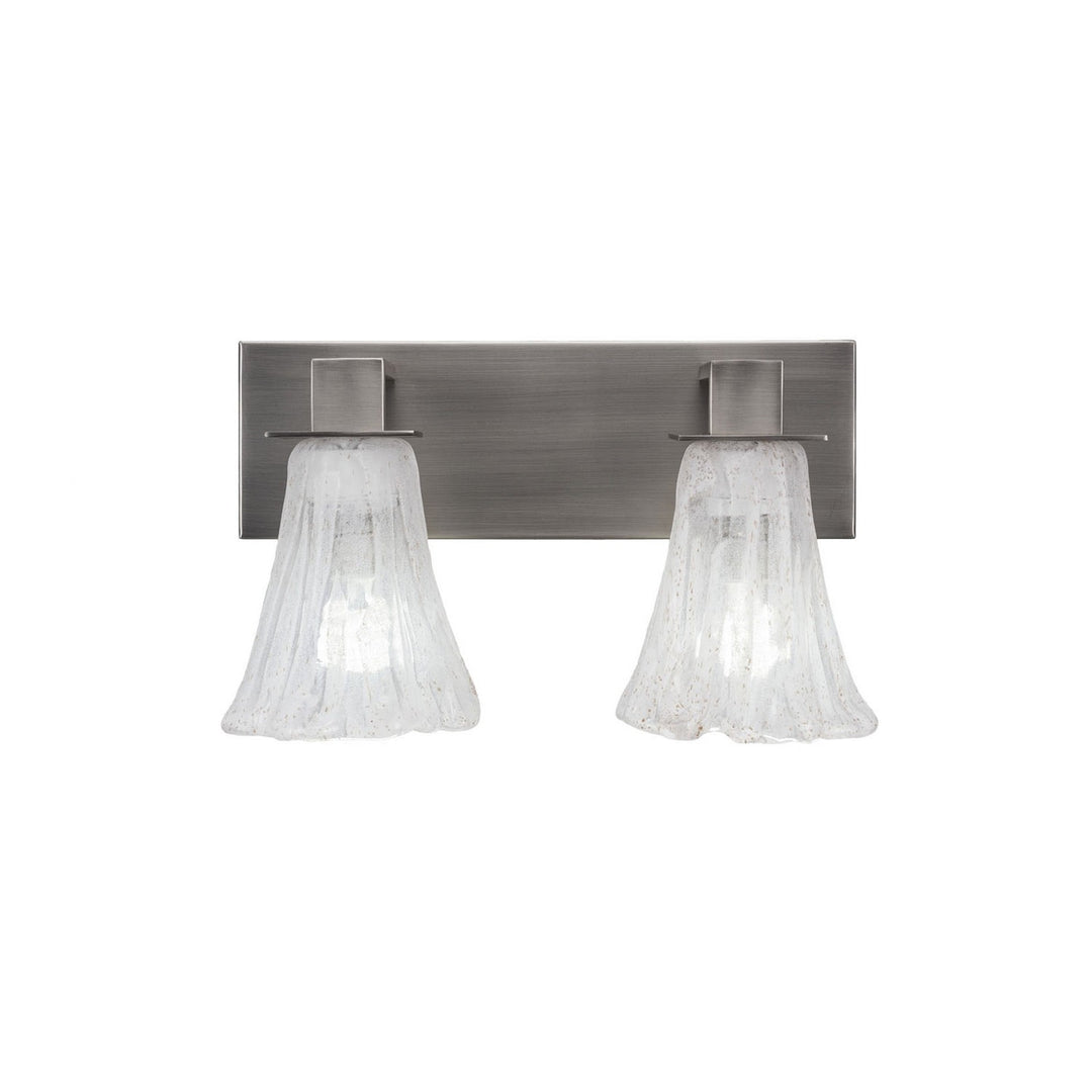 Toltec Apollo 582-gp-729 Bath Vanity Light 14 in. wide - Graphite