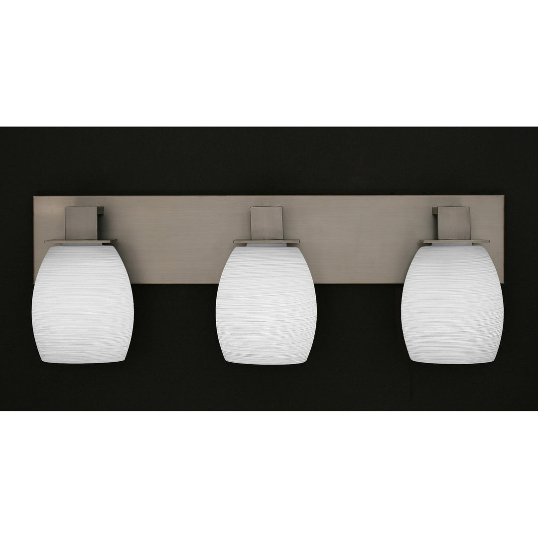 Toltec Apollo 583-gp-615 Bath Vanity Light 24 in. wide - Graphite