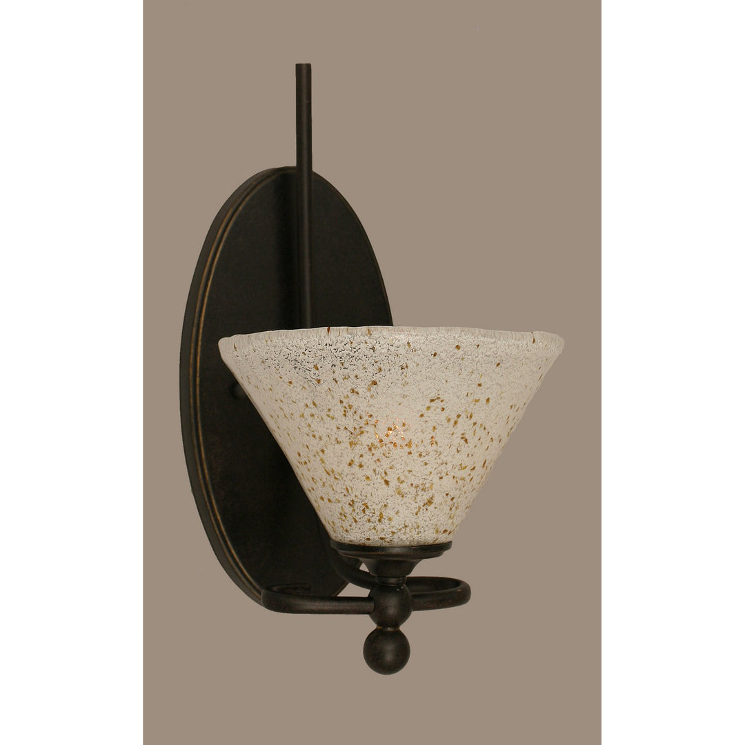 Toltec Capri 591-dg-7145 Wall Sconce Light - Dark Granite