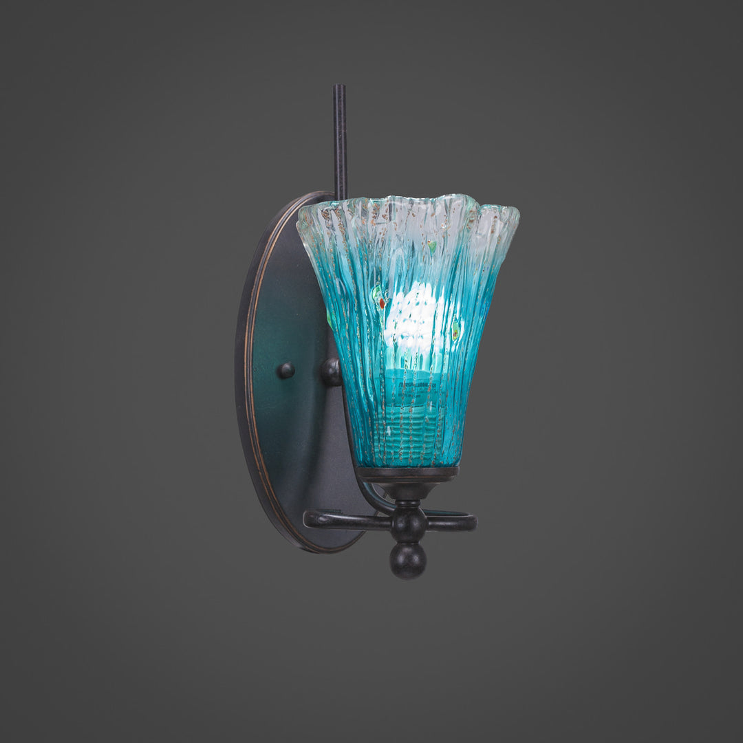 Toltec Capri 591-dg-725 Wall Sconce Light - Dark Granite