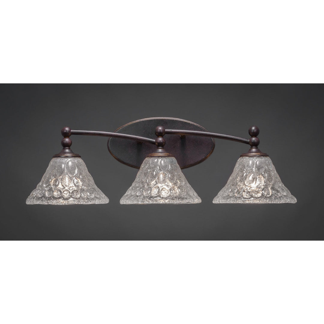 Toltec Capri 593-dg-451 Bath Vanity Light 23 in. wide - Dark Granite