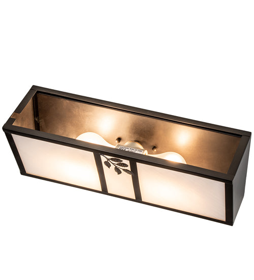 Meyda Tiffany Hyde Park 51996 Bath Vanity Light 6 in. wide - Ca Craftsman