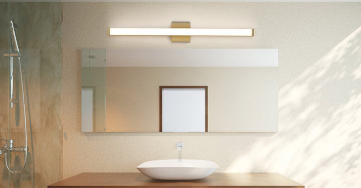 Maxim Spec 52008SN Bath Vanity Light 48 in. wide - Satin Nickel