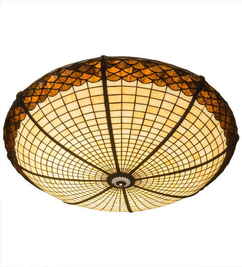 Meyda Tiffany Lighting 52056 Acorn Shade Lamp Shade Bronze / Dark