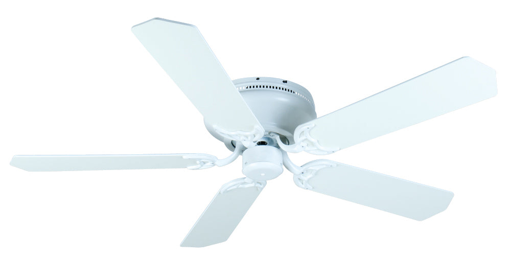 Craftmade Pro Contemporary Flushmount K11006 Ceiling Fan 52 - White, White/