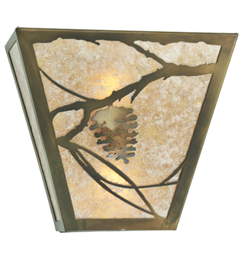 Meyda Tiffany Whispering Pines 52063 Wall Light - Antique Copper