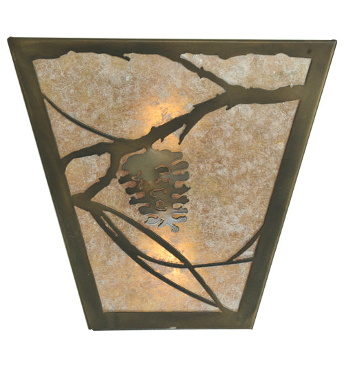 Meyda Tiffany Whispering Pines 52063 Wall Light - Antique Copper