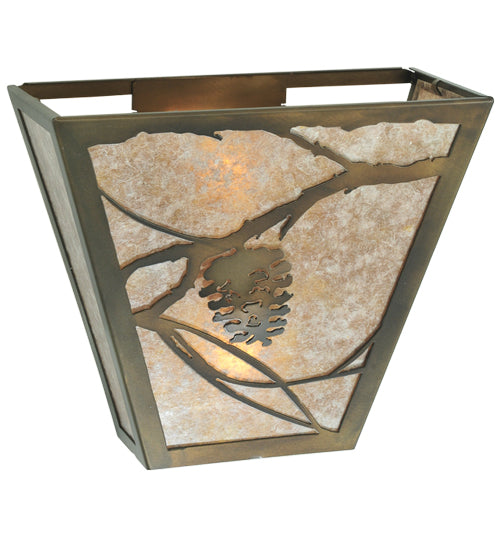 Meyda Tiffany Whispering Pines 52063 Wall Light - Antique Copper