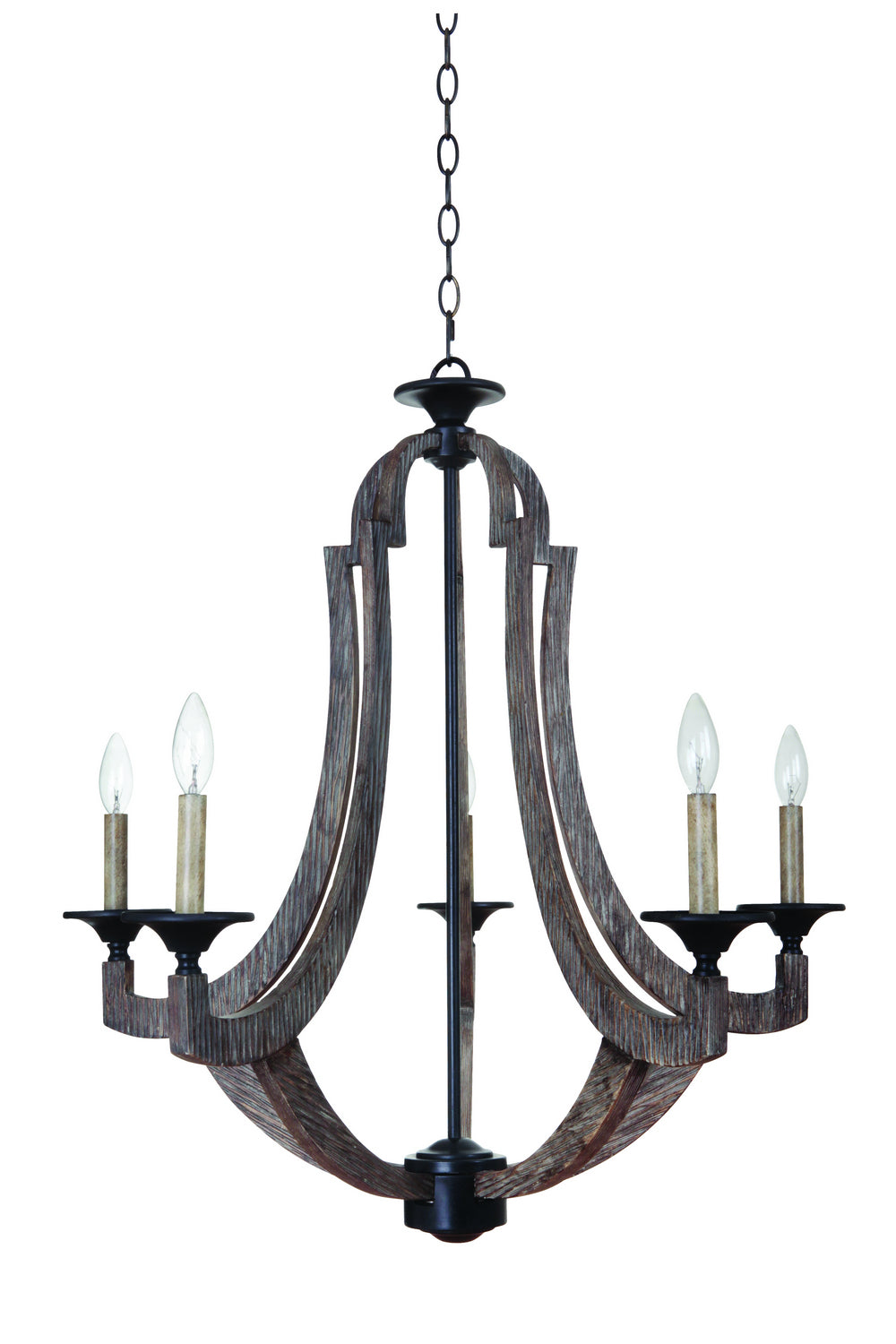 Craftmade Winton 35125-WP Chandelier Light - Weathered Pine