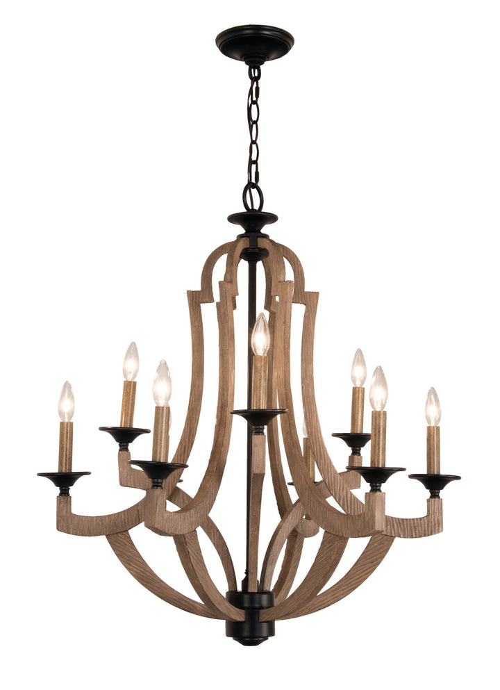 Craftmade Winton 35129-WP Chandelier Light - Weathered Pine