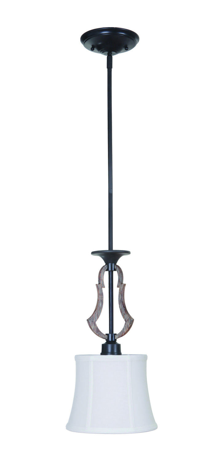 Craftmade Winton 35191-WP Pendant Light - Weathered Pine/Bronze