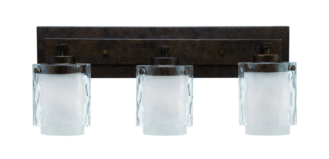 Craftmade Kenswick 35403-PR Bath Vanity Light 24 in. wide - Peruvian Bronze