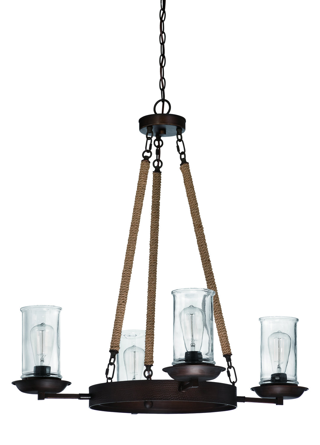 Craftmade Thornton 36124-ABZ Chandelier Light - Aged Bronze Brushed