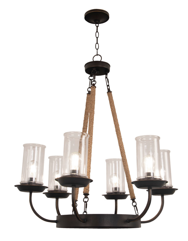 Craftmade Thornton 36126-ABZ Chandelier Light - Aged Bronze Brushed