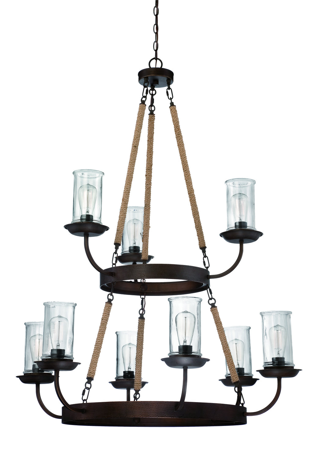 Craftmade Thornton 36129-ABZ Chandelier Light - Aged Bronze Brushed