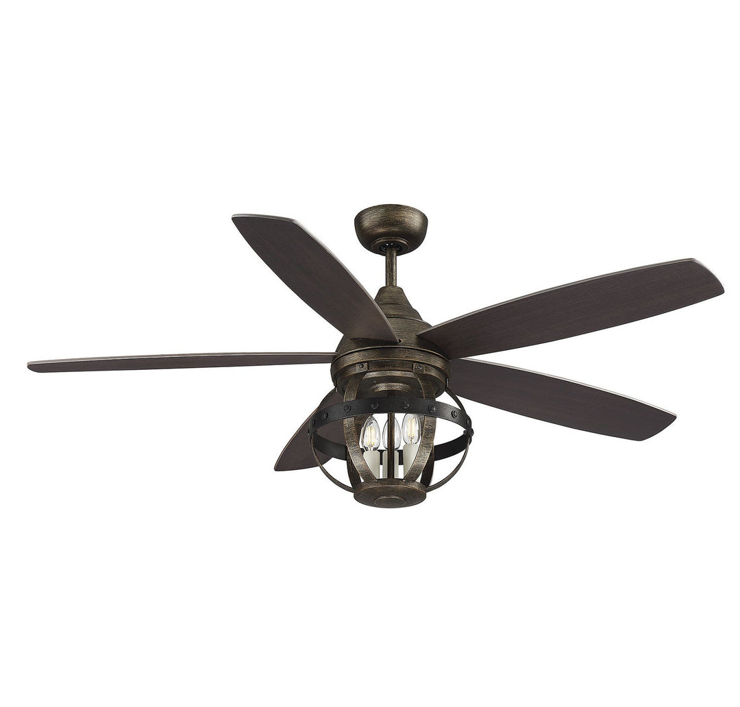 Savoy House Alsace 52-840-5CN-196 Ceiling Fan 52 - Reclaimed Wood, Chestnut/