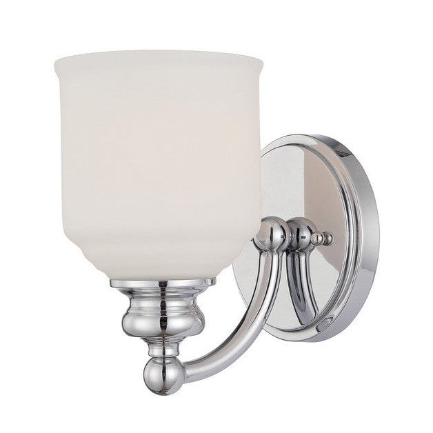 Savoy House Melrose 9-6836-1-11 Wall Sconce Light - Polished Chrome
