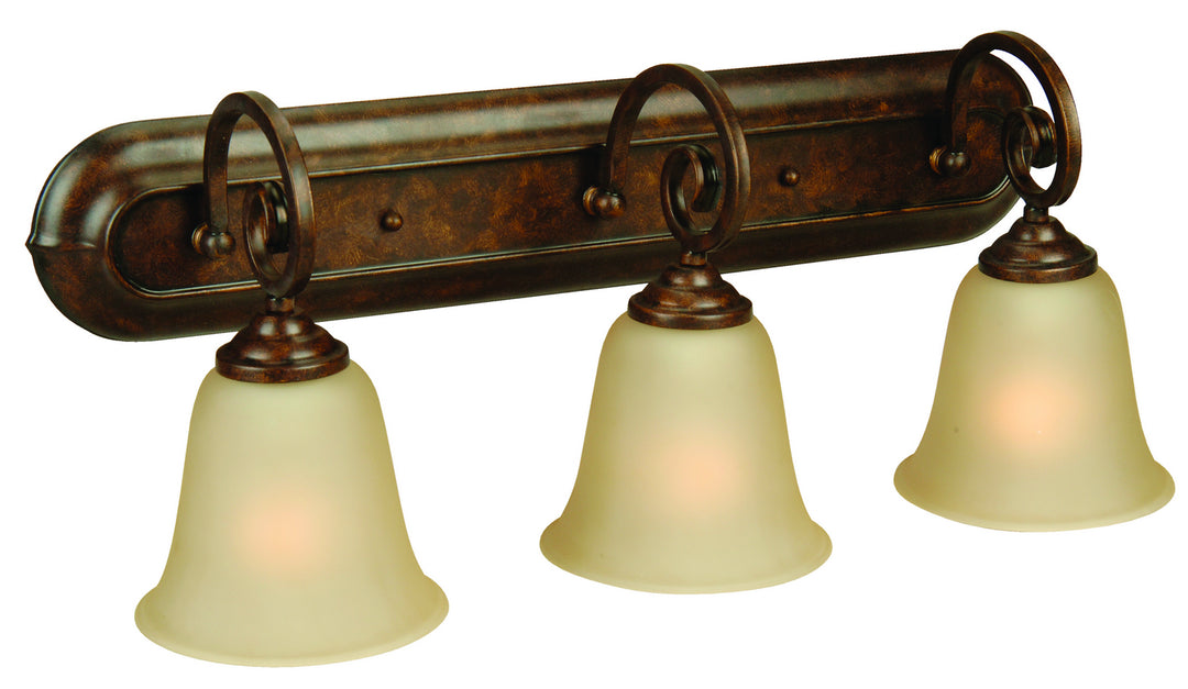 Craftmade Cecilia 7123PR3 Bath Vanity Light 24 in. wide - Peruvian Bronze