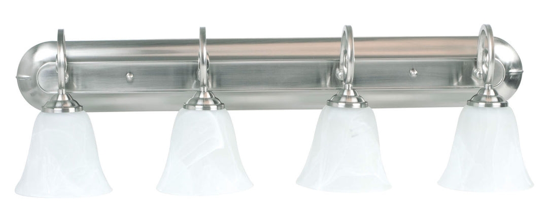 Craftmade Cecilia 7132BNK4 Bath Vanity Light 32 in. wide - Brushed Polished Nickel